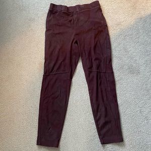Suede Free People Leggings